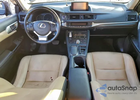 2017 Lexus Ct 200 z USA, uszkodzony, nr VIN JTHKD5BH3H2293582